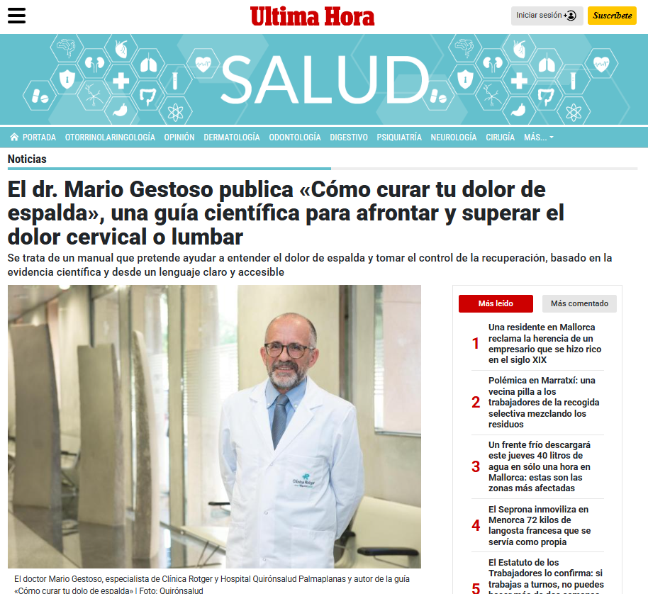Mario Gestoso Noticia de UH